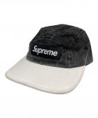 SUPREMEシュプリーム）の古着「Pigment 2-Tone Camp Cap/グメント・ツートーン・キャンプ・キャップ」｜ブラック