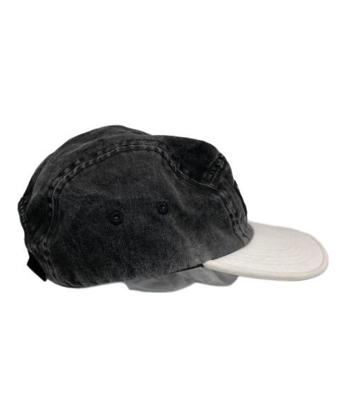 SUPREME（シュプリーム）Supreme (シュプリーム) Pigment 2-Tone Camp Cap/グメント・ツートーン・キャンプ・キャップ ブラックの古着・服飾アイテム