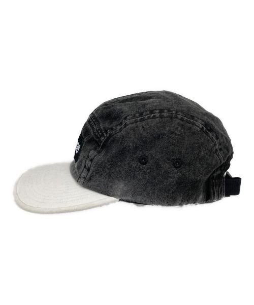 SUPREME（シュプリーム）Supreme (シュプリーム) Pigment 2-Tone Camp Cap/グメント・ツートーン・キャンプ・キャップ ブラックの古着・服飾アイテム