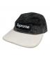 Supreme（シュプリーム）の古着「Pigment 2-Tone Camp Cap/グメント・ツートーン・キャンプ・キャップ」｜ブラック