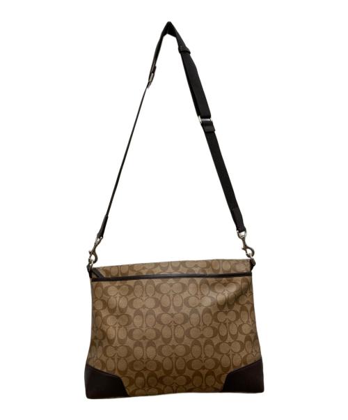 COACH（コーチ）COACH (コーチ) 2WAY シグネチャーショルダーバッグ ベージュの古着・服飾アイテム