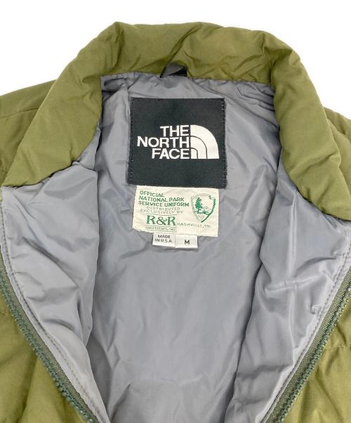 THE NORTH FACE（ザ ノース フェイス）THE NORTH FACE (ザ ノース フェイス) 中綿ベスト オリーブ サイズ:Mの古着・服飾アイテム