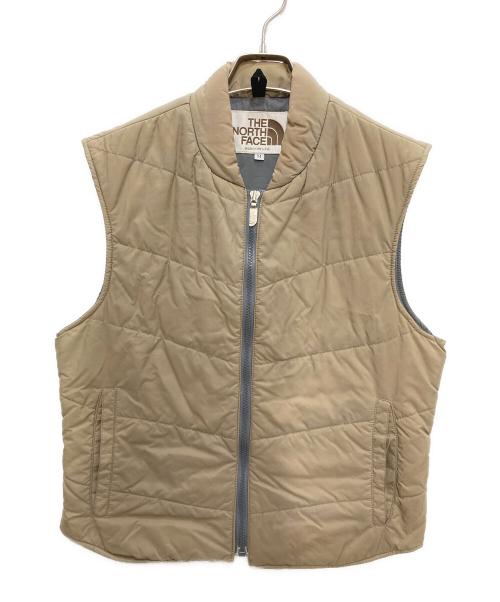 THE NORTH FACE（ザ ノース フェイス）THE NORTH FACE (ザ ノース フェイス) オールド中綿ベスト ベージュ サイズ:Mの古着・服飾アイテム