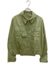 オーストラリア軍（オーストラリア軍）の古着「ジップアップミリタリージャケット」｜オリーブ