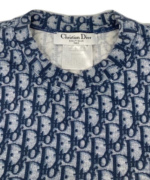 Christian Dior（クリスチャン ディオール）Christian Dior (クリスチャン ディオール) キャミソールタンクトップ ブルー サイズ:38の古着・服飾アイテム