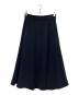 ROPE（ロペ）の古着「トリアセハイウエストフレアスカート」｜ネイビー