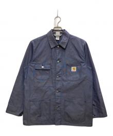 CarHartt（カーハート）の古着「シャンブレーカバーオール」｜ネイビー