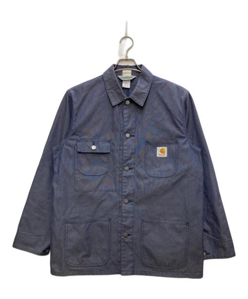 CarHartt（カーハート）CarHartt (カーハート) シャンブレーカバーオール ネイビー サイズ:Lの古着・服飾アイテム