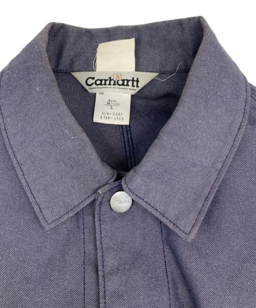 CarHartt（カーハート）CarHartt (カーハート) シャンブレーカバーオール ネイビー サイズ:Lの古着・服飾アイテム