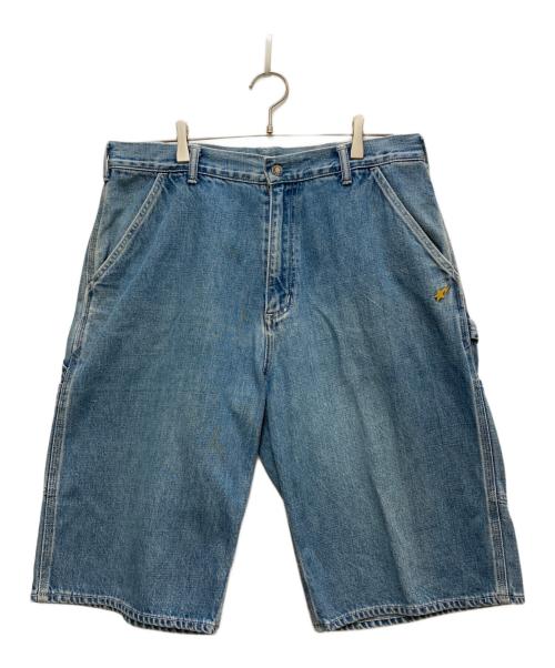 A BATHING APE（アベイシングエイプ）A BATHING APE (ア ベイシング エイプ) デニムハーフパンツ ブルー サイズ:ＸＬ　　の古着・服飾アイテム