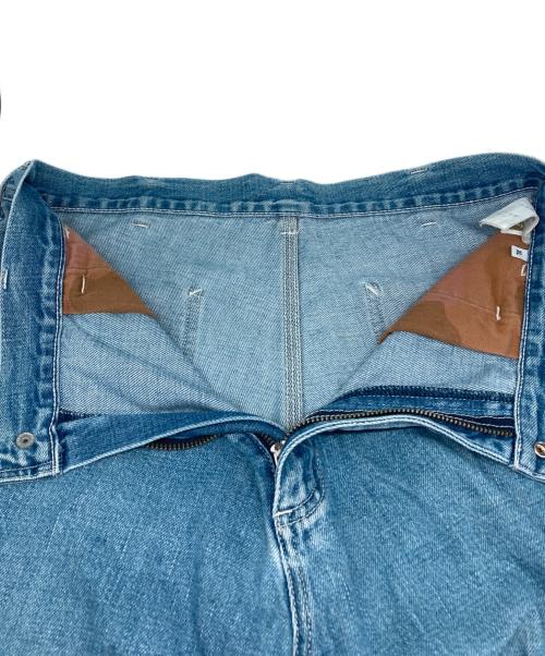 A BATHING APE（アベイシングエイプ）A BATHING APE (ア ベイシング エイプ) デニムハーフパンツ ブルー サイズ:ＸＬ　　の古着・服飾アイテム