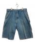 A BATHING APE（ア ベイシング エイプ）の古着「デニムハーフパンツ」｜ブルー