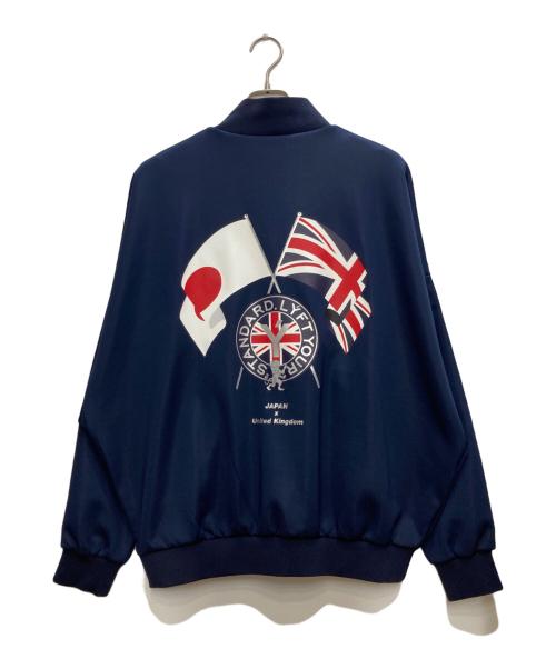 Lyft（リフト）Lyft (リフト) New Flag Oversize Track Jacket/ニュー　フラッグ　オーバーサイズ　トラック　ジャケット ネイビー サイズ:Ｍ 未使用品の古着・服飾アイテム