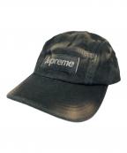 SUPREMEシュプリーム）の古着「Overdyed Camp Cap/オーバーダイド・キャンプ・キャップ」｜ブラック