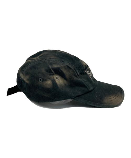 SUPREME（シュプリーム）Supreme (シュプリーム) Overdyed Camp Cap/オーバーダイド・キャンプ・キャップ ブラックの古着・服飾アイテム