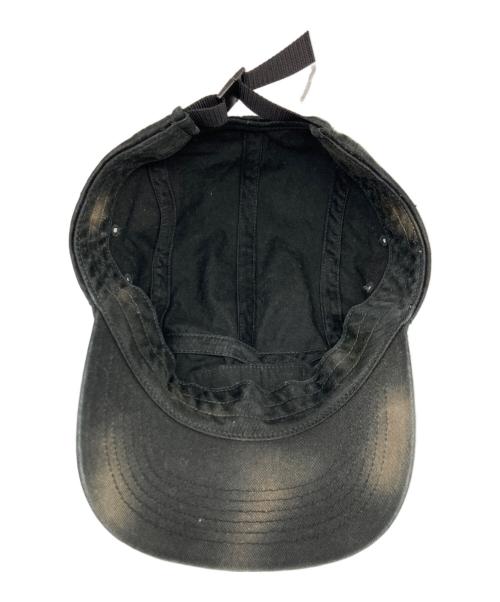 SUPREME（シュプリーム）Supreme (シュプリーム) Overdyed Camp Cap/オーバーダイド・キャンプ・キャップ ブラックの古着・服飾アイテム