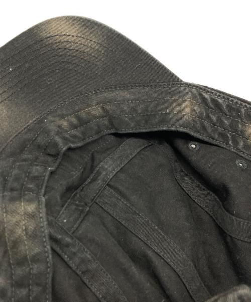 SUPREME（シュプリーム）Supreme (シュプリーム) Overdyed Camp Cap/オーバーダイド・キャンプ・キャップ ブラックの古着・服飾アイテム