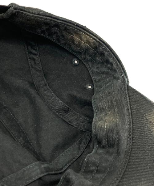 SUPREME（シュプリーム）Supreme (シュプリーム) Overdyed Camp Cap/オーバーダイド・キャンプ・キャップ ブラックの古着・服飾アイテム