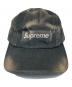 Supreme (シュプリーム) Overdyed Camp Cap/オーバーダイド・キャンプ・キャップ ブラック：9000円