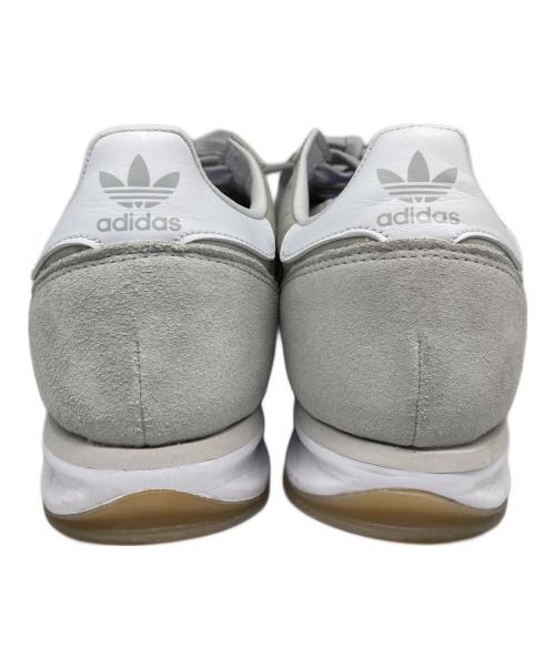 adidas（アディダス）adidas (アディダス) ローカットスニーカー ホワイト サイズ:27の古着・服飾アイテム