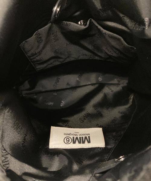 MM6 Maison Margiela（エムエムシックスメゾンマルジェラ）MM6 Maison Margiela (エムエムシックスメゾンマルジェラ) スモールメッシュバッグ ブラックの古着・服飾アイテム