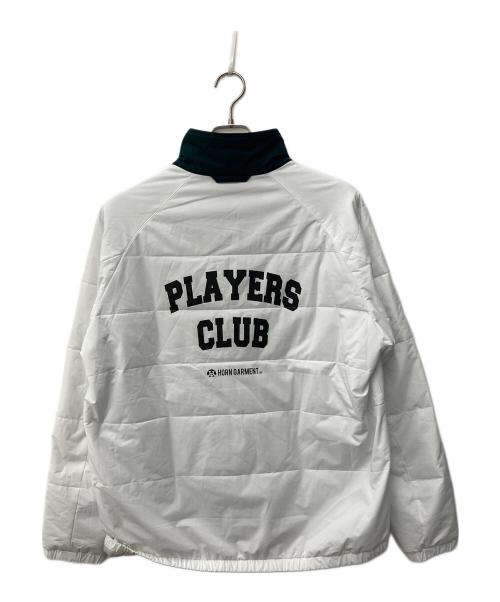 HORN GARMENT（ホーンガーメント）HORN GARMENT (ホーンガーメント) Scott Pudding 中綿ジャケット ホワイト サイズ:50の古着・服飾アイテム