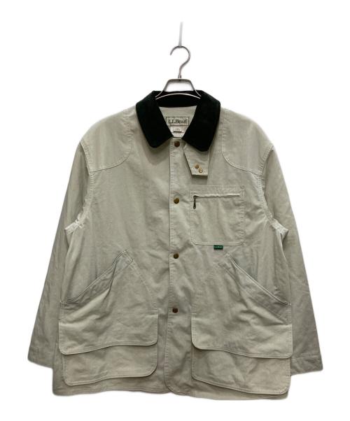 L.L.Bean（エルエルビーン）L.L.Bean (エルエルビーン) ナイロン フィールドコート アイボリー サイズ:SIZE REG LARGEの古着・服飾アイテム