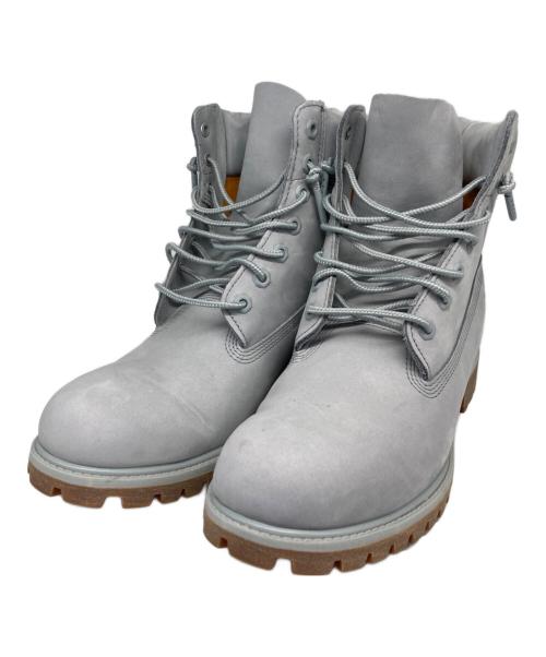 Timberland（ティンバーランド）Timberland (ティンバーランド) 6in Premium Boot/シックスインチ　プレミアム　ブーツ グレー サイズ:9.5Ｗの古着・服飾アイテム