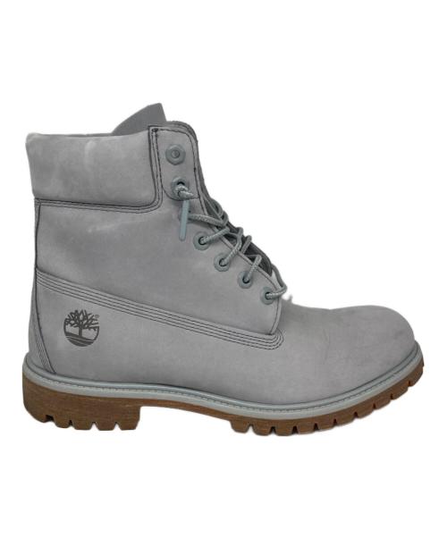 Timberland（ティンバーランド）Timberland (ティンバーランド) 6in Premium Boot/シックスインチ　プレミアム　ブーツ グレー サイズ:9.5Ｗの古着・服飾アイテム