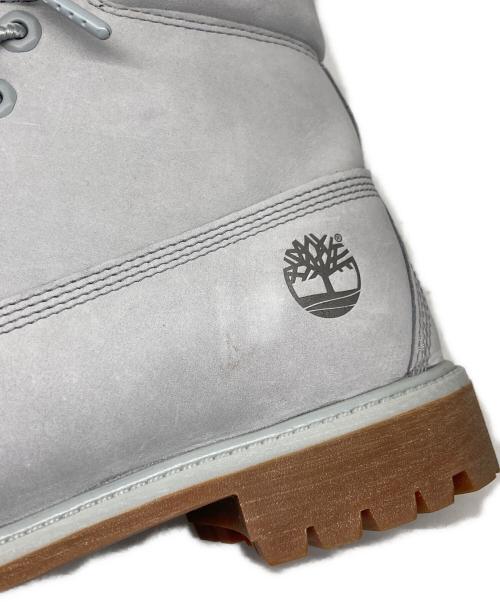 Timberland（ティンバーランド）Timberland (ティンバーランド) 6in Premium Boot/シックスインチ　プレミアム　ブーツ グレー サイズ:9.5Ｗの古着・服飾アイテム