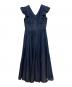 HER LIP TO（ハーリップトゥ）の古着「Eternal Lace Trimmed Dress/エターナル・レース・トリムド・ドレス」｜インディゴ