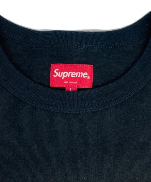 SUPREME（シュプリーム）Supreme (シュプリーム) ファイヤーロゴTシャツ ブラック サイズ:Ｌの古着・服飾アイテム