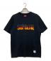 Supreme（シュプリーム）の古着「ファイヤーロゴTシャツ」｜ブラック