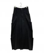 GOAT ESSENCEゴートエッセンス）の古着「TUCK SIDE POCKET PANTS/タックサイドポケットパンツ」｜ブラック