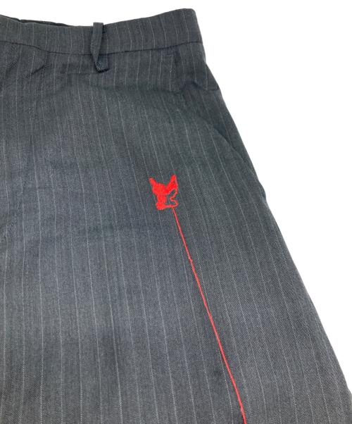 masu（エムエーエスユー）masu (エムエーエスユー) RED ANGEL WIDE TROUSERS/レッドエンジェルワイドトラウザーズ グレー サイズ:44の古着・服飾アイテム