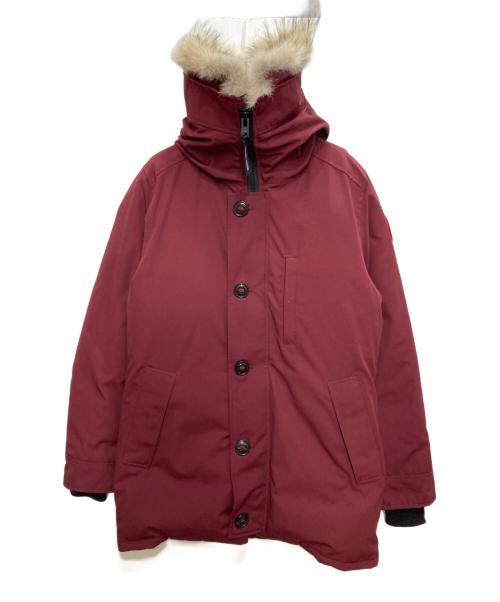 CANADA GOOSE（カナダグース）CANADA GOOSE (カナダグース) Jasper Parka ダウンジャケット ボルドー サイズ:Mの古着・服飾アイテム
