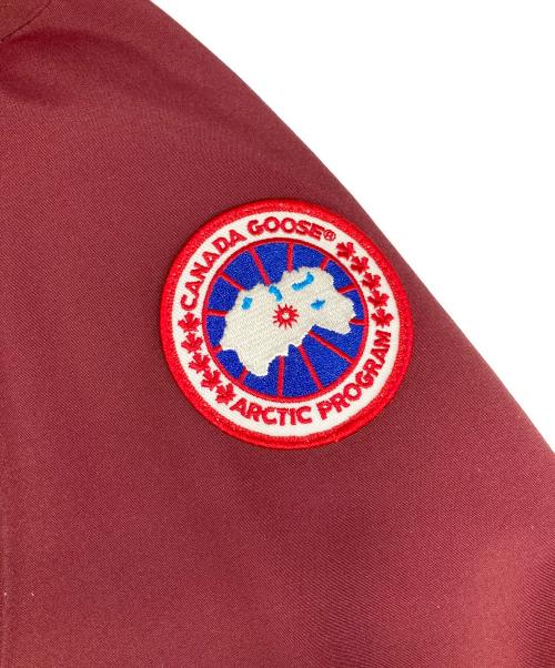 CANADA GOOSE（カナダグース）CANADA GOOSE (カナダグース) Jasper Parka ダウンジャケット ボルドー サイズ:Mの古着・服飾アイテム