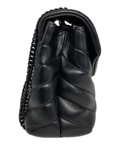 Saint Laurent Paris（サンローランパリ）Saint Laurent Paris (サンローランパリ) ルル スモール チェーンショルダーバッグ ブラックの古着・服飾アイテム