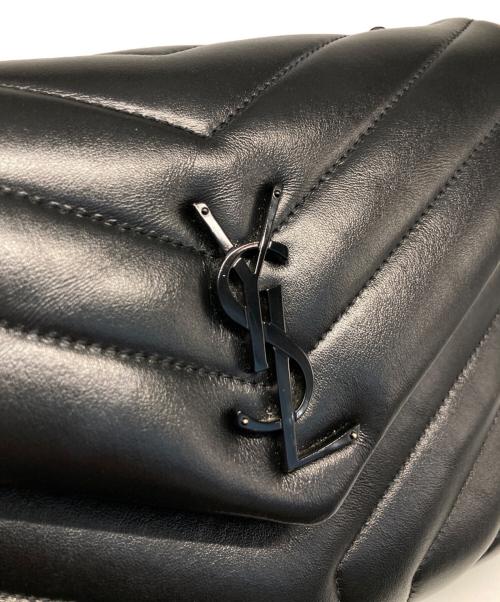 Saint Laurent Paris（サンローランパリ）Saint Laurent Paris (サンローランパリ) ルル スモール チェーンショルダーバッグ ブラックの古着・服飾アイテム