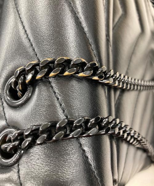 Saint Laurent Paris（サンローランパリ）Saint Laurent Paris (サンローランパリ) ルル スモール チェーンショルダーバッグ ブラックの古着・服飾アイテム