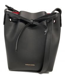 MANSUR GAVRIEL（マンサーガブリエル）の古着「VEGETABLE TANNED LEATHER BUCKET BAG/ベジタブル　タンド　レザー　バケット　バッグ」｜ブラック