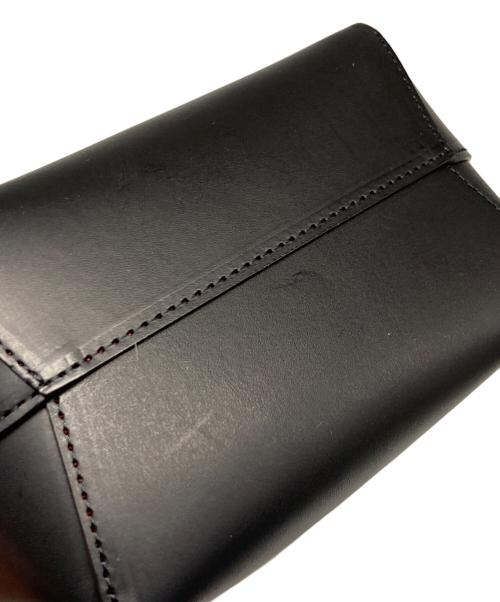 MANSUR GAVRIEL（マンサーガブリエル）mansur gavriel (マンサーガブリエル) VEGETABLE TANNED LEATHER BUCKET BAG/ベジタブル　タンド　レザー　バケット　バッグ ブラックの古着・服飾アイテム