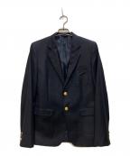 BROOKS BROTHERSブルックスブラザーズ）の古着「金釦2Bテーラードジャケット」｜ネイビー