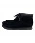 CLARKS (クラークス) WU-TANG (ウータン) ワラビーシューズ ブラック サイズ:25.5cm：7000円