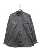 THE NORTH FACEザ ノース フェイス）の古着「ロングスリーブロックステディチノシャツ」｜グレー