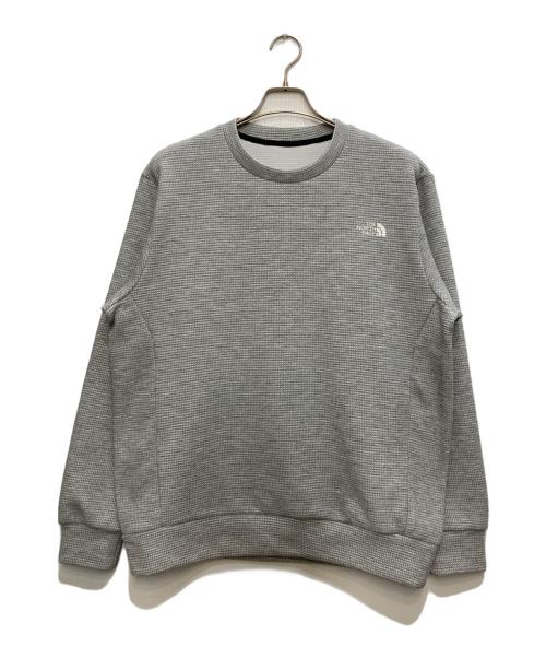 THE NORTH FACE（ザ ノース フェイス）THE NORTH FACE (ザ ノース フェイス) テックワッフルクルー グレー サイズ:ＸＬの古着・服飾アイテム