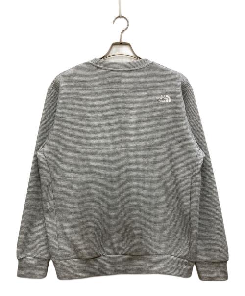 THE NORTH FACE（ザ ノース フェイス）THE NORTH FACE (ザ ノース フェイス) テックワッフルクルー グレー サイズ:ＸＬの古着・服飾アイテム