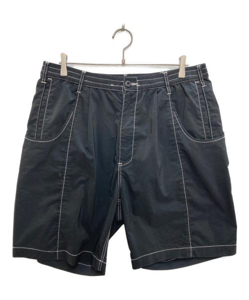 EVISEN（エビセン）EVISEN (エビセン) ステッチデザインハーフパンツ ブラック サイズ:Ｌの古着・服飾アイテム