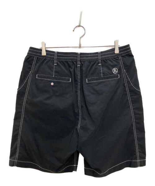 EVISEN（エビセン）EVISEN (エビセン) ステッチデザインハーフパンツ ブラック サイズ:Ｌの古着・服飾アイテム
