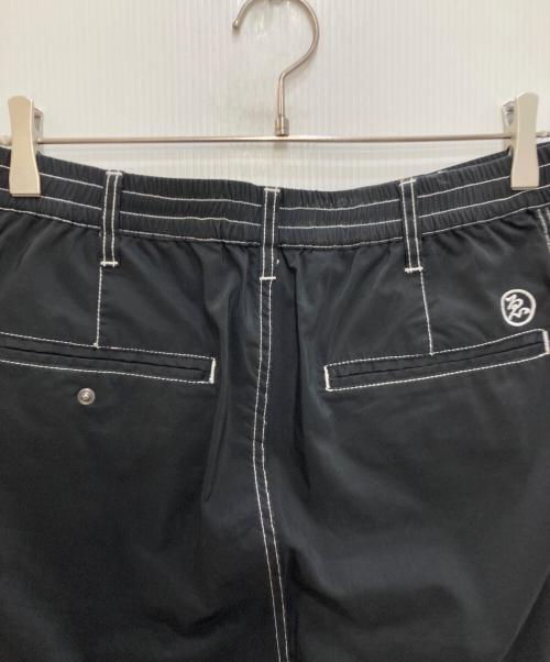 EVISEN（エビセン）EVISEN (エビセン) ステッチデザインハーフパンツ ブラック サイズ:Ｌの古着・服飾アイテム